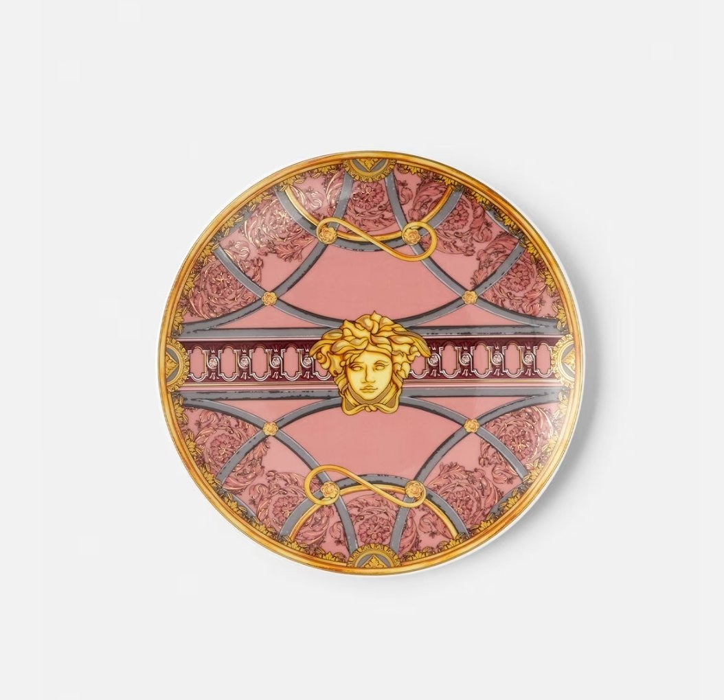 Piatto Porcellana Versace La scala del Palazzo