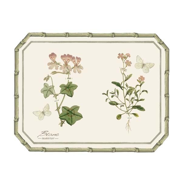 Tovaglietta in Vinile Blanc Mariclò