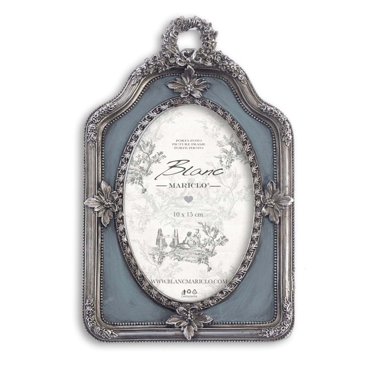 Portafoto in resina di Blanc Mariclo '