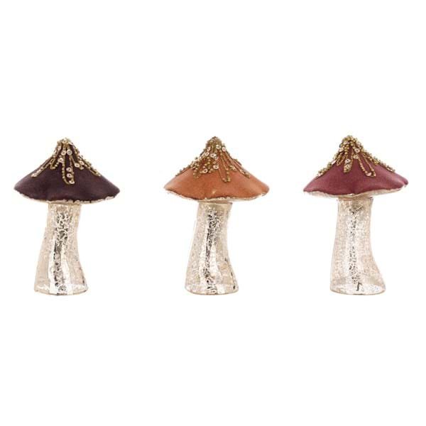 decoro Fungo,in vetro e velluto di Blancmariclo