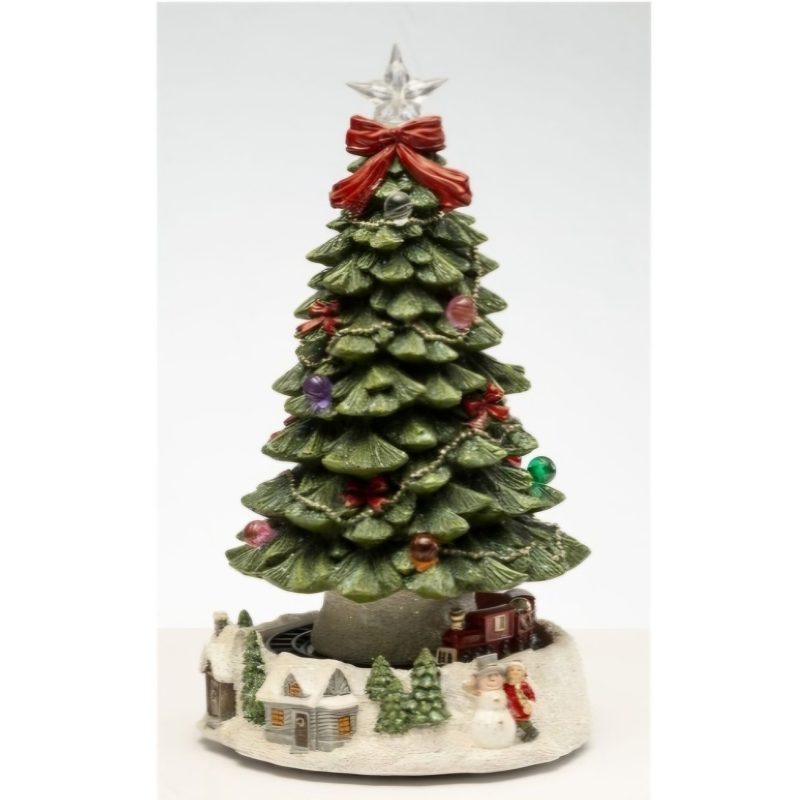 Albero con carillon e led 30 cm Palais Royal Lamart