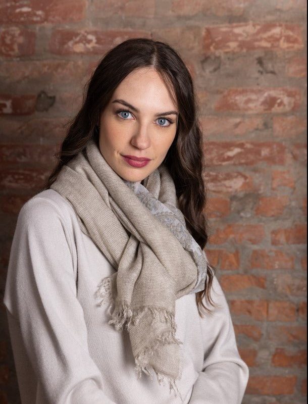 Pashmina Flavia Fango Chez Moi