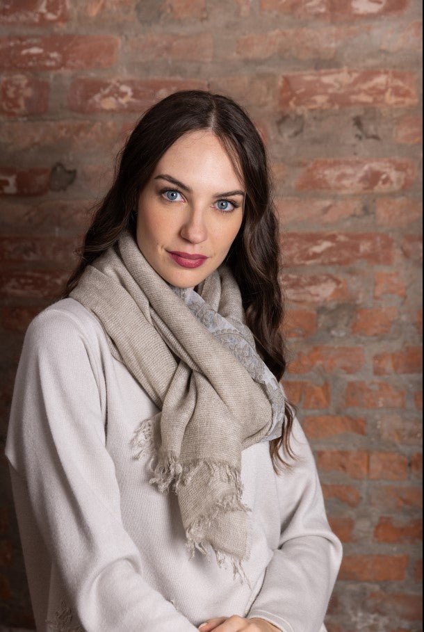 Pashmina Flavia Fango Chez Moi