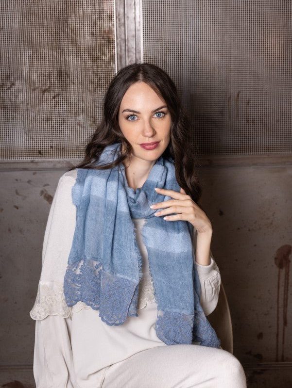 Pashmina Rina Denim Chez Moi
