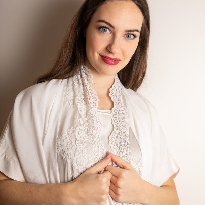 Pashmina Angelina Provenza Vintage Fango