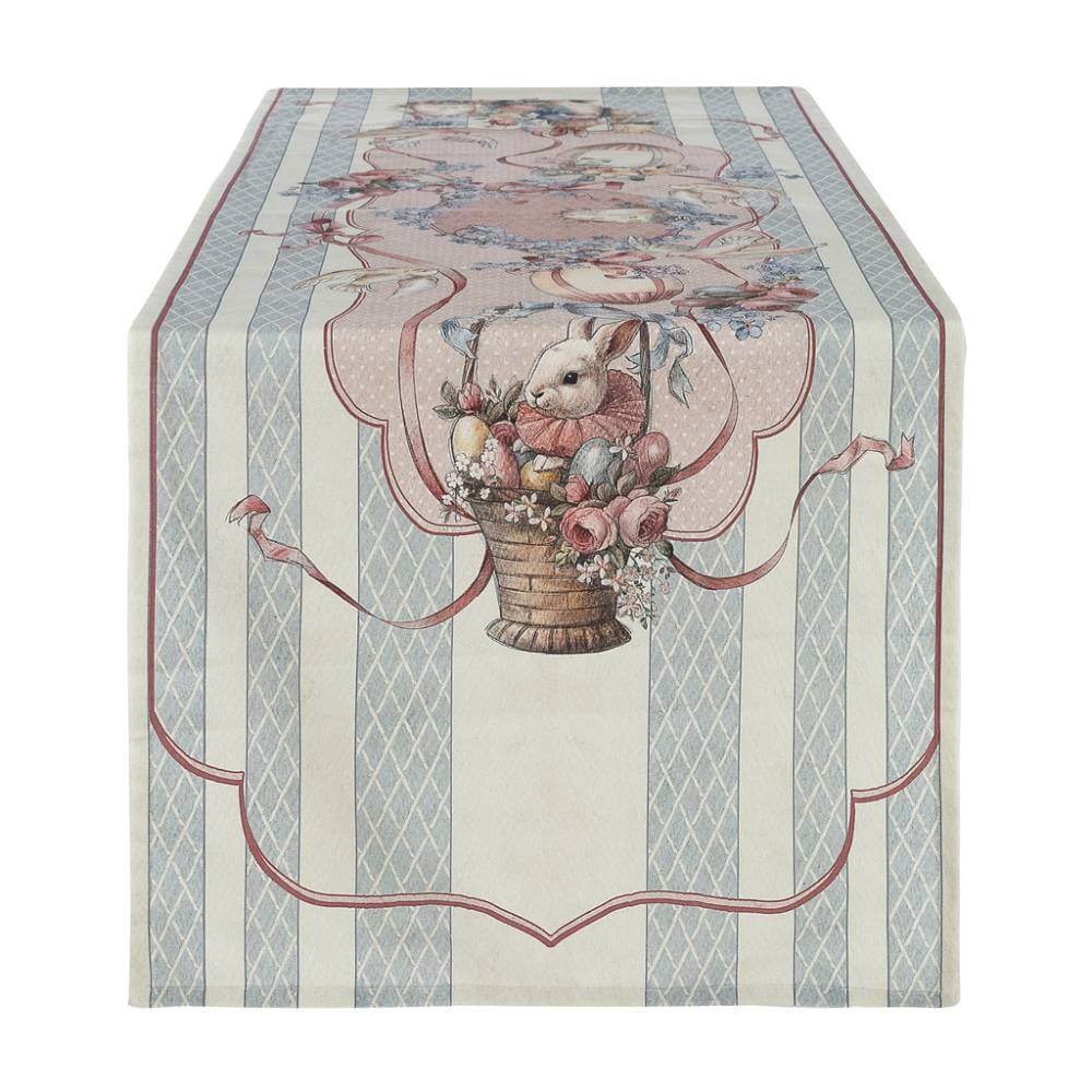 Runner Pasquale Joyeuses Pâques coll Blancmariclo