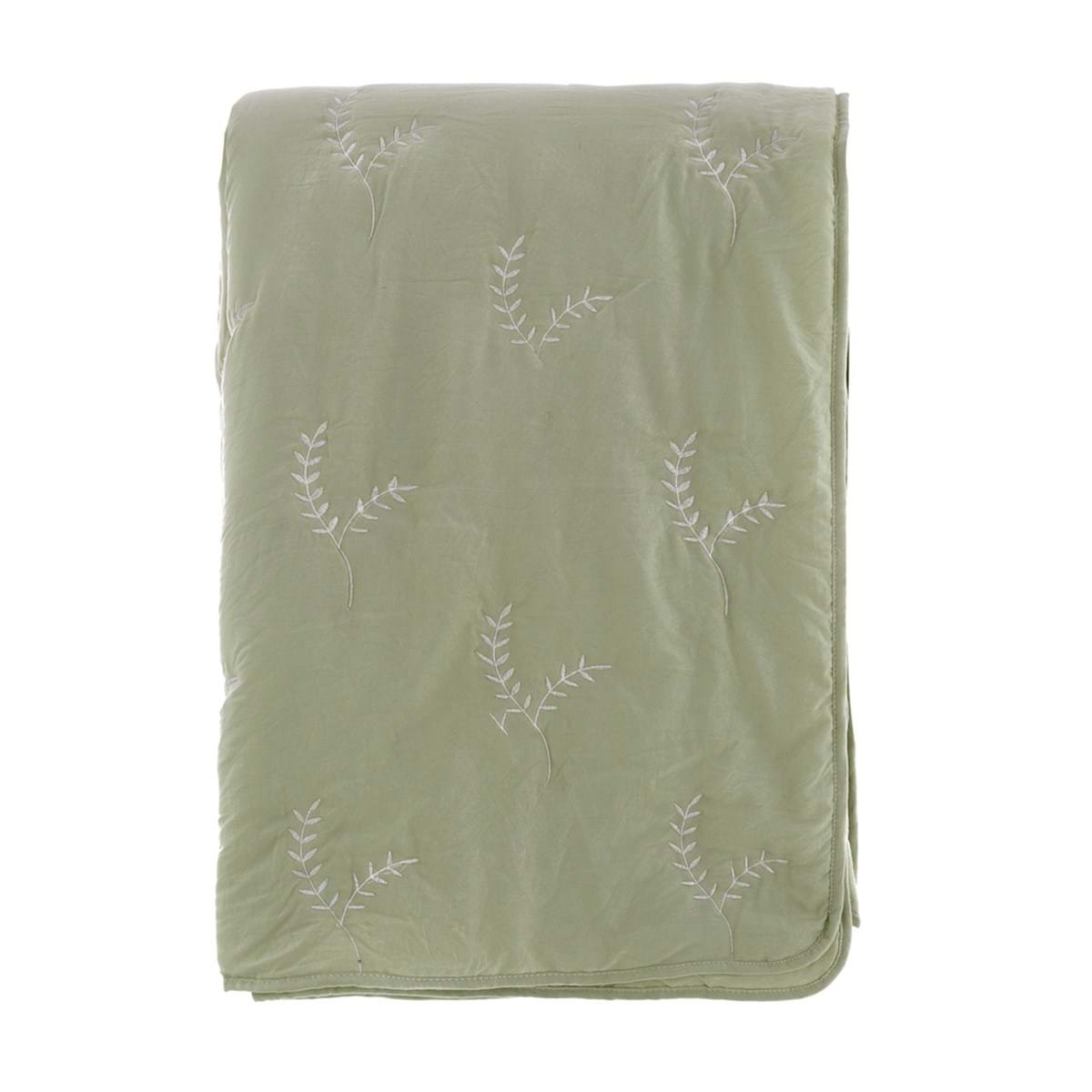 Trapunta con ricamo coll Blancmariclo '