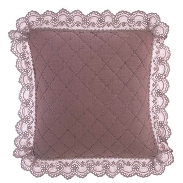 Cuscino con gala in pizzo di Blancmariclo