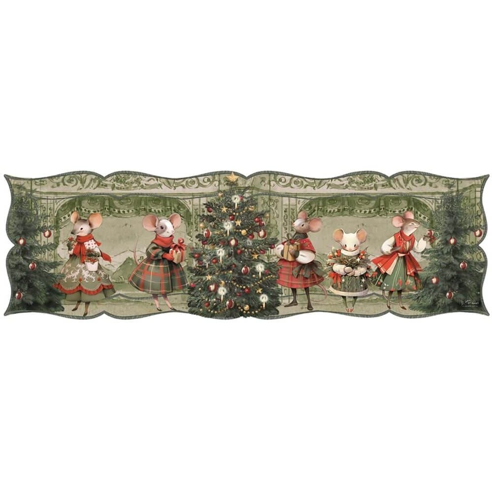 Tappeto  on vinile  coll Favola di Natale  di Blancmariclo