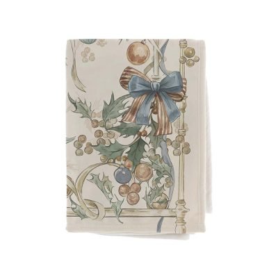 Plaid 160×220 cm Intrecci di Sogno Blanc Mariclo’