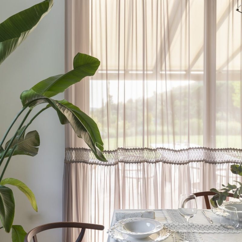 Tenda Organza coll Ramage di Chez Moi