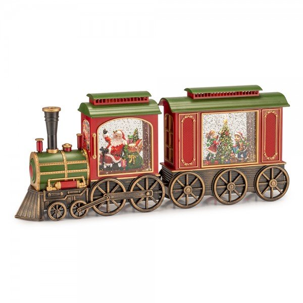 PALAIS ROYAL Treno di Natale Polar Express con Musica Movimento e LED