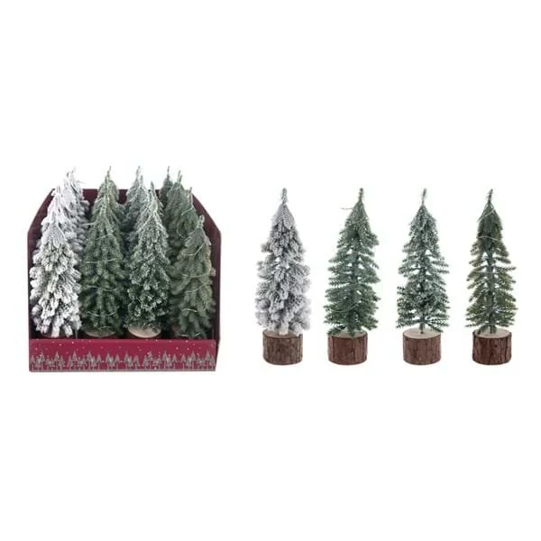 Decoro alberi assortiti con led di Blancmariclo